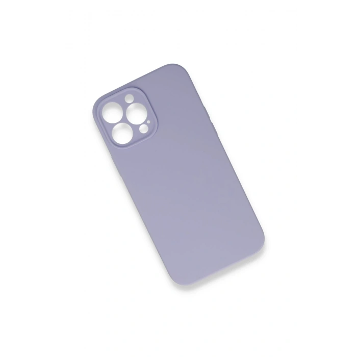 Mey İthalat®   iPhone 13 Pro Max Kılıf Lansman Legant Silikon - Lila