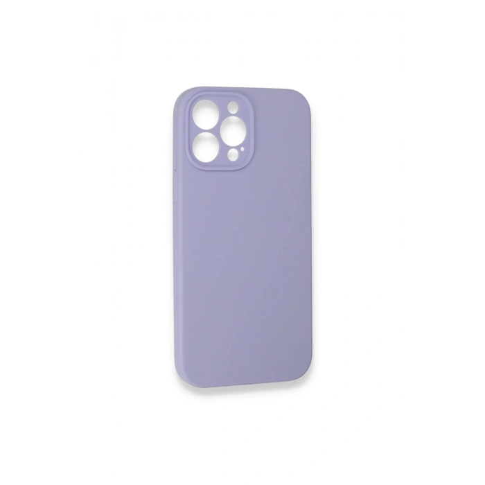 Mey İthalat®   iPhone 13 Pro Max Kılıf Lansman Legant Silikon - Lila