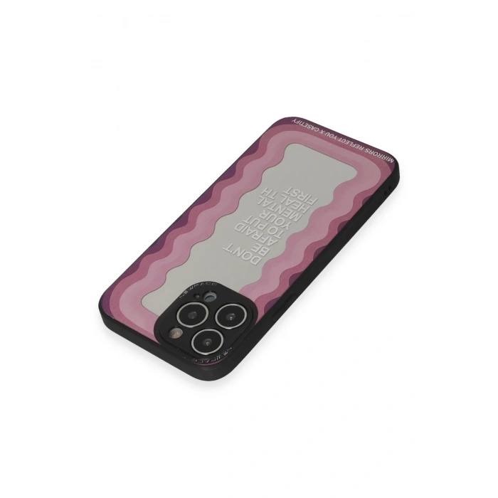 Mey İthalat®   iPhone 13 Pro Max Kılıf Mirror Desenli Kapak - Mirror - 11