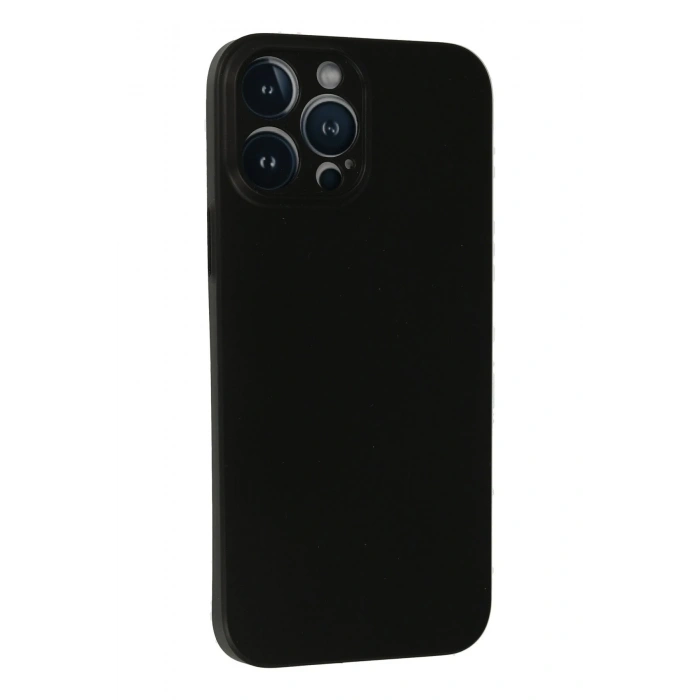 Mey İthalat®   iPhone 13 Pro Max Kılıf PP Ultra İnce Kapak - Siyah