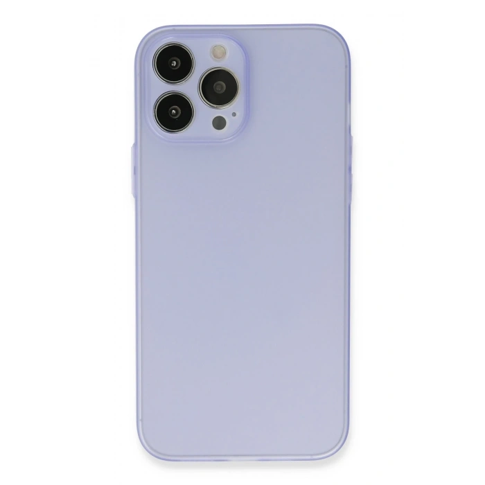 Mey İthalat®   iPhone 13 Pro Max Kılıf Puma Silikon - Mor