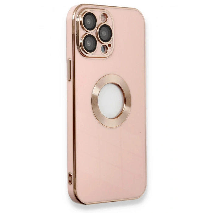 Mey İthalat®   iPhone 13 Pro Max Kılıf Store Silikon - Pembe