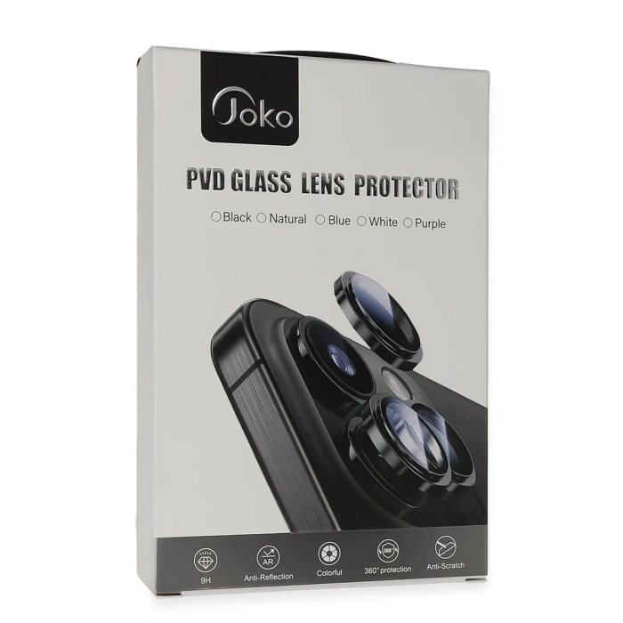 Mey İthalat®   iPhone 13 PVD Metal Kamera Lens - Siyah