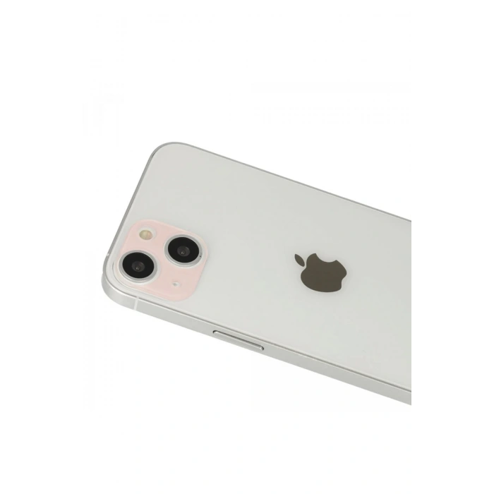 Mey İthalat®   iPhone 13 Rainbow Kamera Lens Koruma Cam - Rose Gold