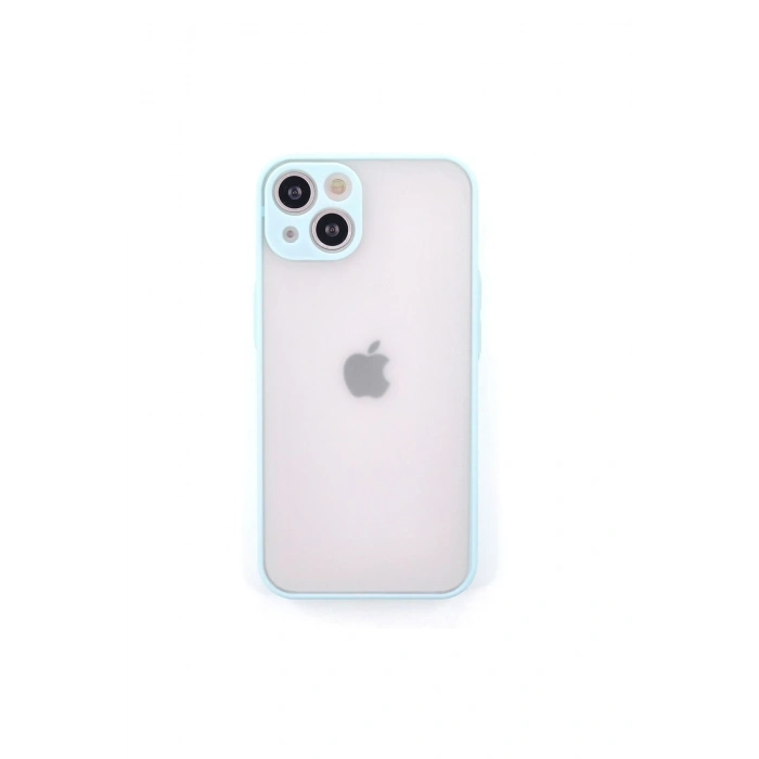 Mey İthalat®   iPhone 14 Kılıf Montreal Silikon Kapak - Turkuaz