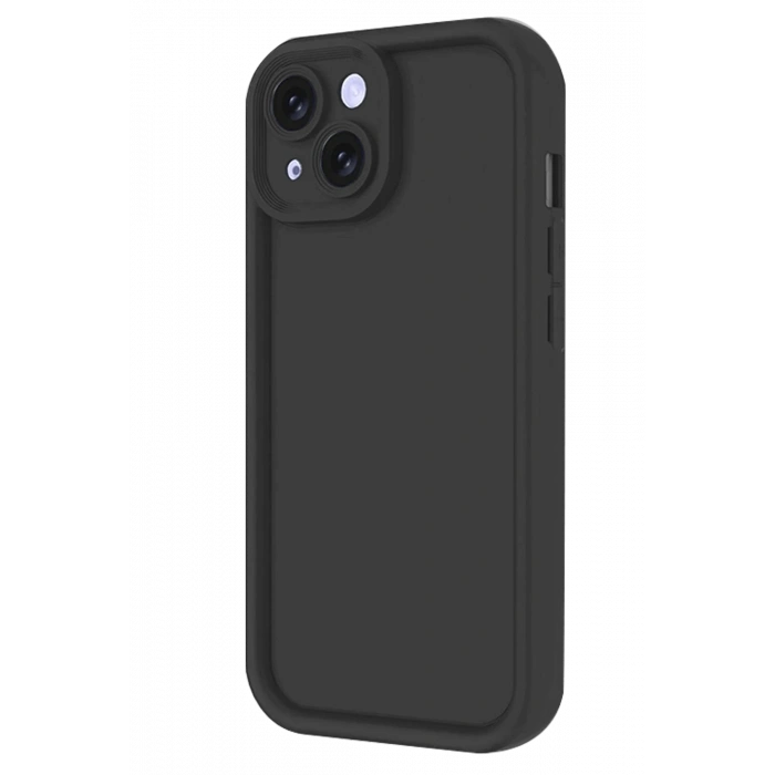 Mey İthalat®   iPhone 14 Kılıf Viera Silikon - Siyah