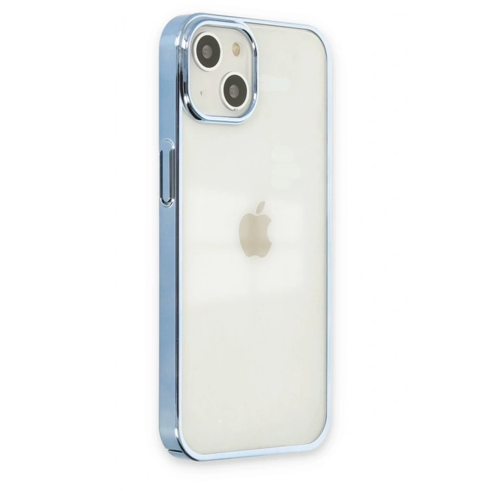Mey İthalat®   iPhone 14 Plus Kılıf Element Silikon - Sky Blue