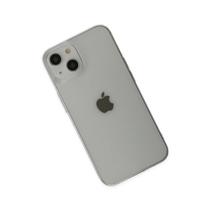 Mey İthalat®   iPhone 14 Plus Kılıf Pc Sert Şeffaf Kapak - Şeffaf