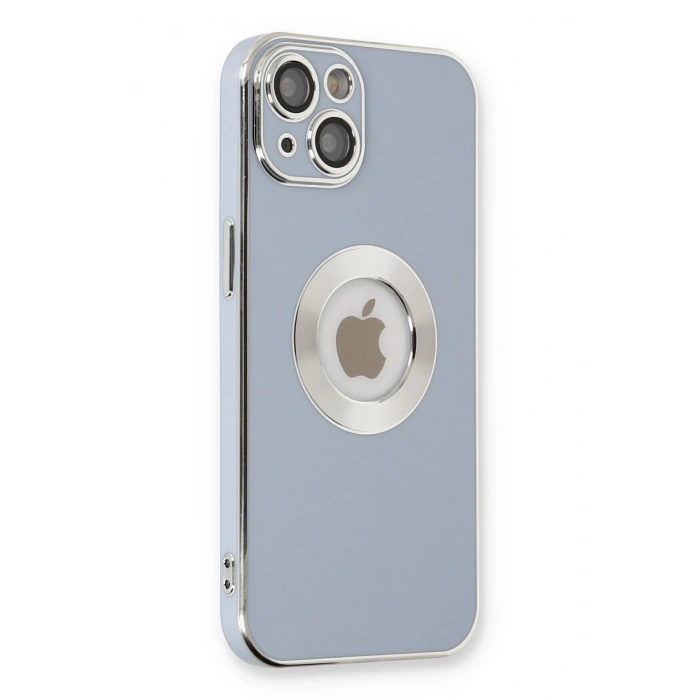 Mey İthalat®   iPhone 14 Plus Kılıf Store Silikon - Sierra Blue