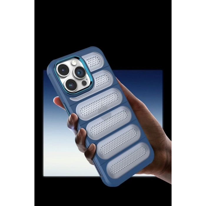Mey İthalat®   iPhone 14 Pro Kılıf Airmax Silikon Kapak - Derin Mor
