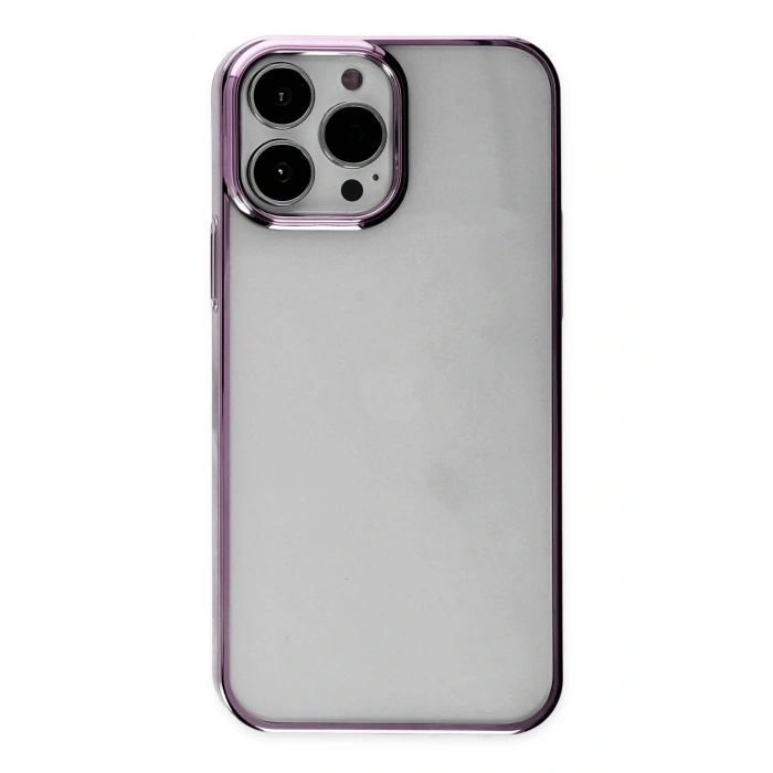 Mey İthalat®   iPhone 14 Pro Kılıf Element Silikon - Lila