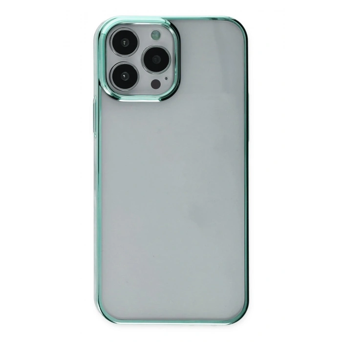 Mey İthalat®   iPhone 14 Pro Kılıf Element Silikon - Yeşil