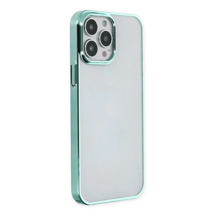 Mey İthalat®   iPhone 14 Pro Kılıf Element Silikon - Yeşil