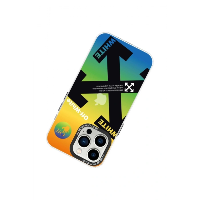 Mey İthalat®   iPhone 14 Pro Kılıf Estoril Desenli Kapak - Estoril - 5