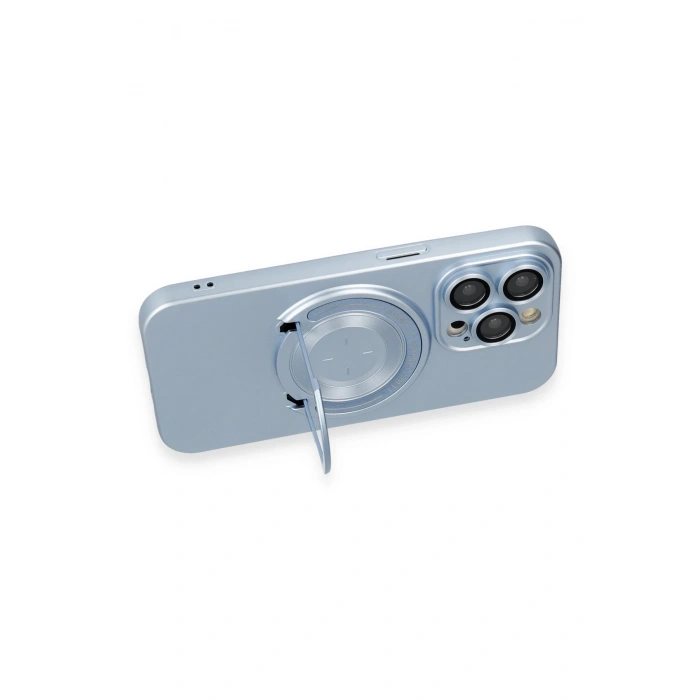 Mey İthalat®   iPhone 14 Pro Kılıf Lukka Magneticsafe Kapak - Sierra Blue