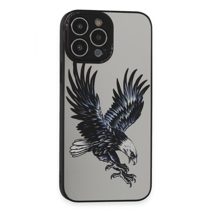 Mey İthalat®   iPhone 14 Pro Kılıf Mirror Desenli Kapak - Mirror - 1