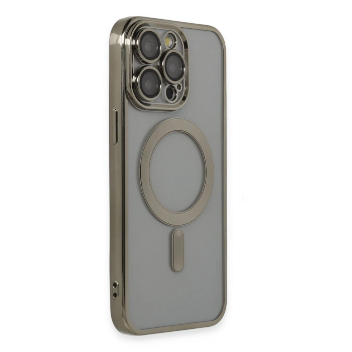Mey İthalat®   iPhone 14 Pro Max Kılıf Kross Magneticsafe Kapak - Titan Gri