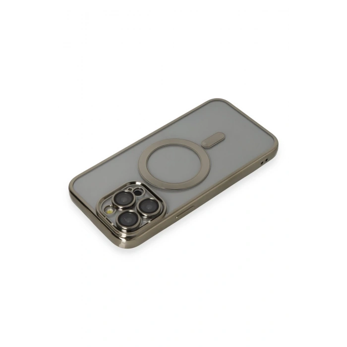 Mey İthalat®   iPhone 14 Pro Max Kılıf Kross Magneticsafe Kapak - Titan Gri
