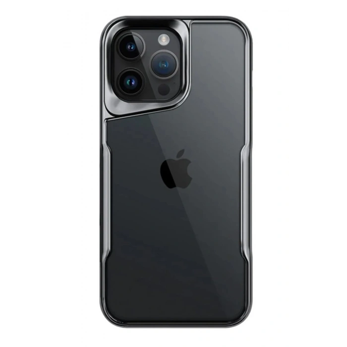 Mey İthalat®   iPhone 15 Pro Kılıf Boyi Silikon Kapak - Titan Gri