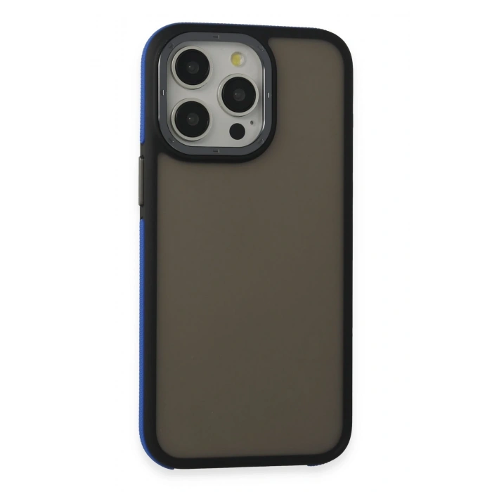 Mey İthalat®   iPhone 15 Pro Max Harvel Kapak - Lacivert