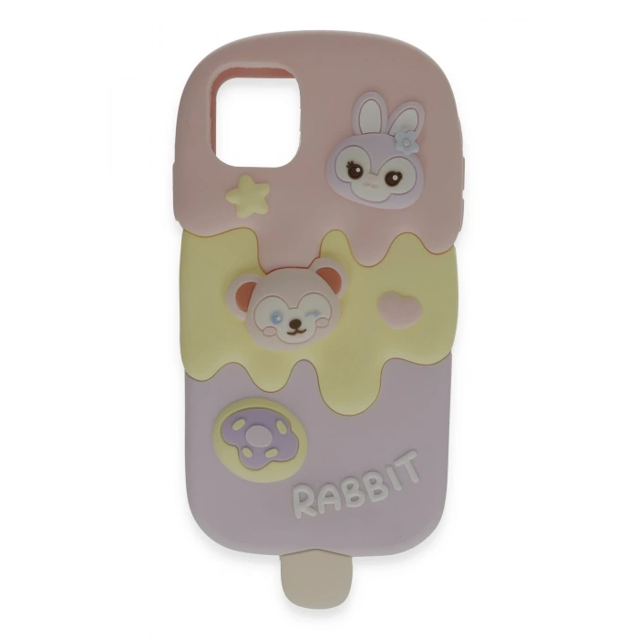 Mey İthalat®   iPhone 15 Pro Max Kılıf Poky Karakter Silikon Kapak - Desen 11