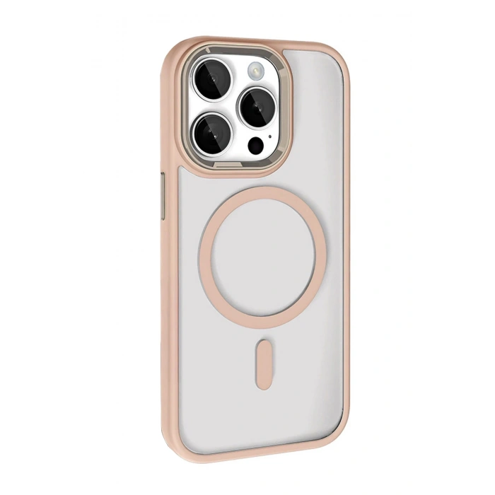 Mey İthalat®   iPhone 15 Pro Max Terea Magsafe Kapak - Gold