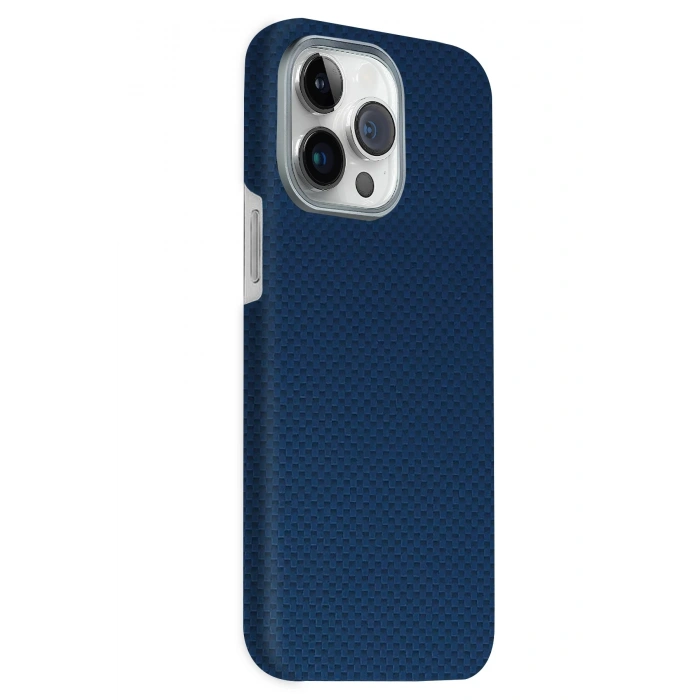 Mey İthalat®   iPhone 15 Pro Max Volt Magsafe Kapak - Mavi