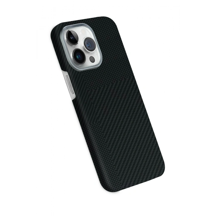 Mey İthalat®   iPhone 15 Pro Max Volt Magsafe Kapak - Siyah