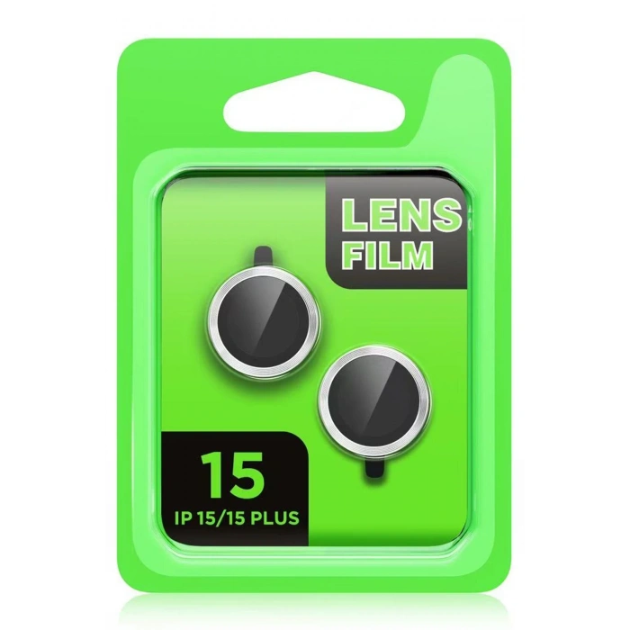 Mey İthalat®   iPhone 15 Raze Metal Kamera Lens - Yeşil