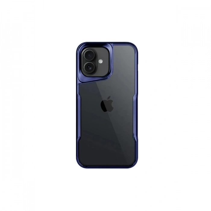 Mey İthalat®   iPhone 16 Kılıf Boyi Silikon Kapak - Lacivert