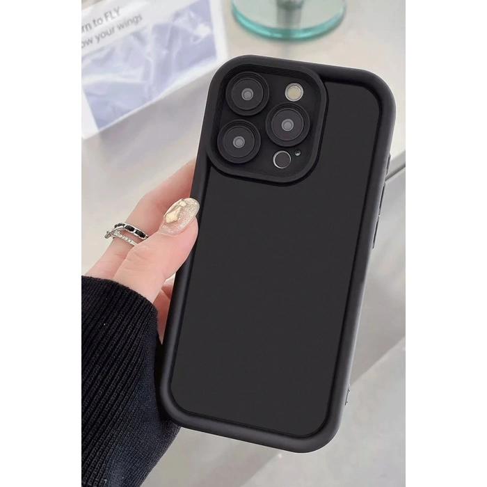 Mey İthalat®   iPhone 16 Kılıf Viera Silikon - Lacivert