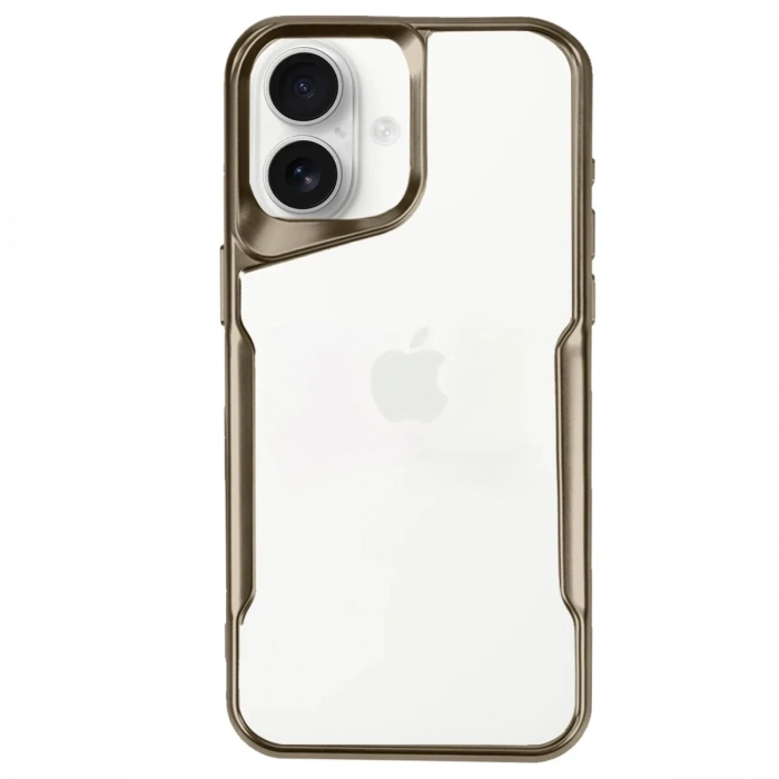 Mey İthalat®   iPhone 16 Plus Kılıf Boyi Silikon Kapak - Desert