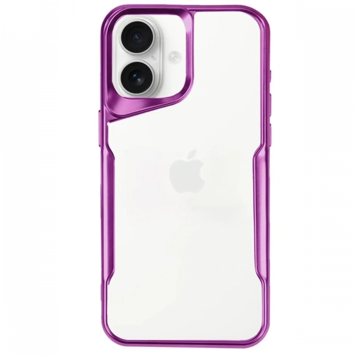 Mey İthalat®   iPhone 16 Plus Kılıf Boyi Silikon Kapak - Pembe