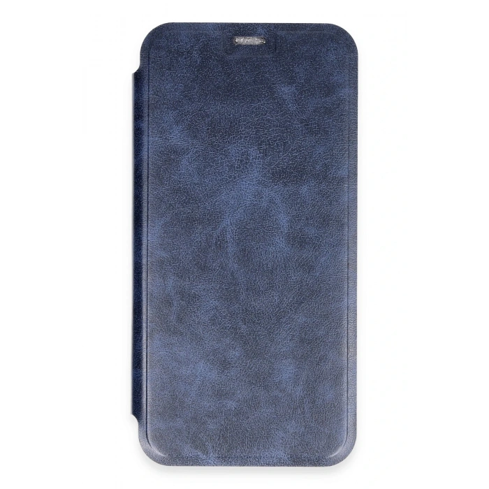 Mey İthalat®   iPhone 16 Plus Kılıf Flip Cover - Lacivert