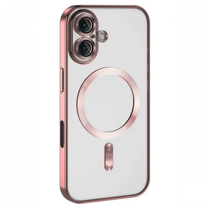 Mey İthalat®   iPhone 16 Plus Kılıf Kross Magneticsafe Kapak - Pembe