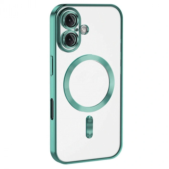 Mey İthalat®   iPhone 16 Plus Kılıf Kross Magneticsafe Kapak - Turkuaz