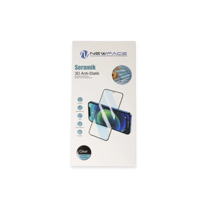 Mey İthalat®   iPhone 16 Pro 3D Antistatik Seramik Nano Ekran Koruyucu