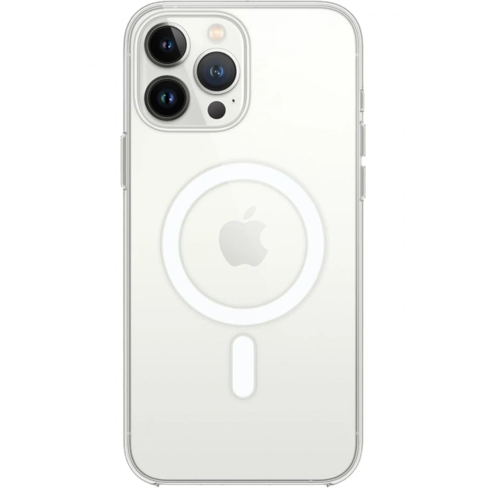 Mey İthalat®   iPhone 16 Pro Kılıf Pc Real Magsafe Kapak - Şeffaf