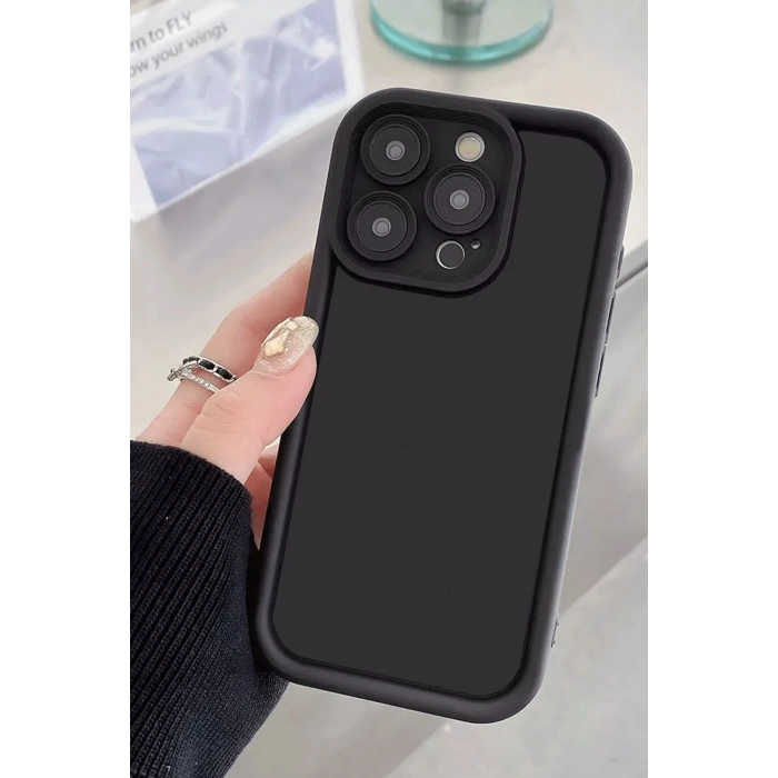 Mey İthalat®   iPhone 16 Pro Kılıf Viera Silikon - Koyu Yeşil