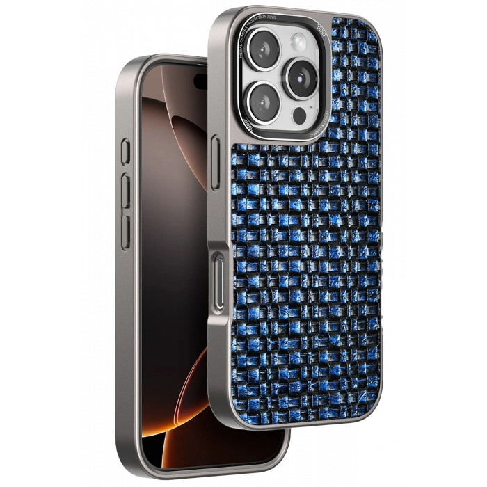 Mey İthalat®   iPhone 16 Pro Max Brand Kapak - Lacivert