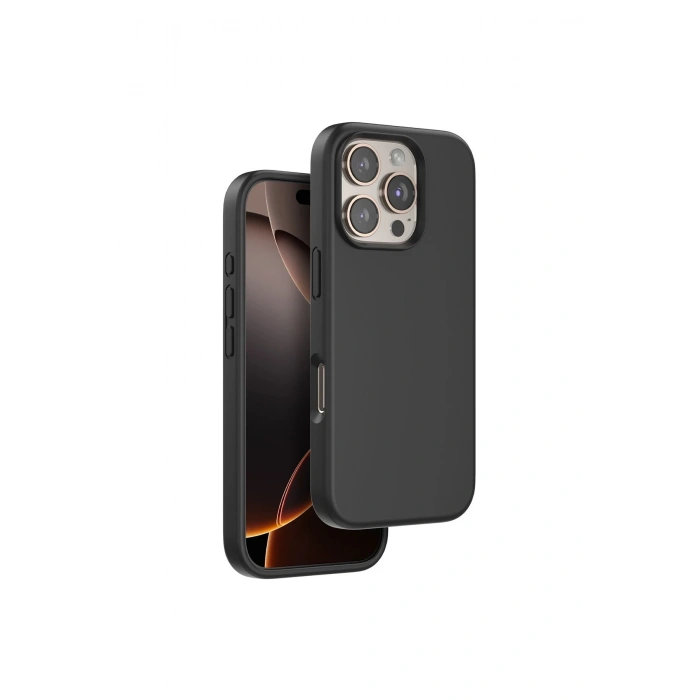 Mey İthalat®   iPhone 16 Pro Max Home Magsafe Kapak - Siyah