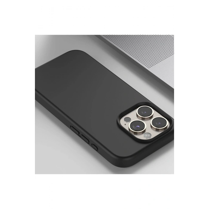 Mey İthalat®   iPhone 16 Pro Max Home Magsafe Kapak - Titan Gri