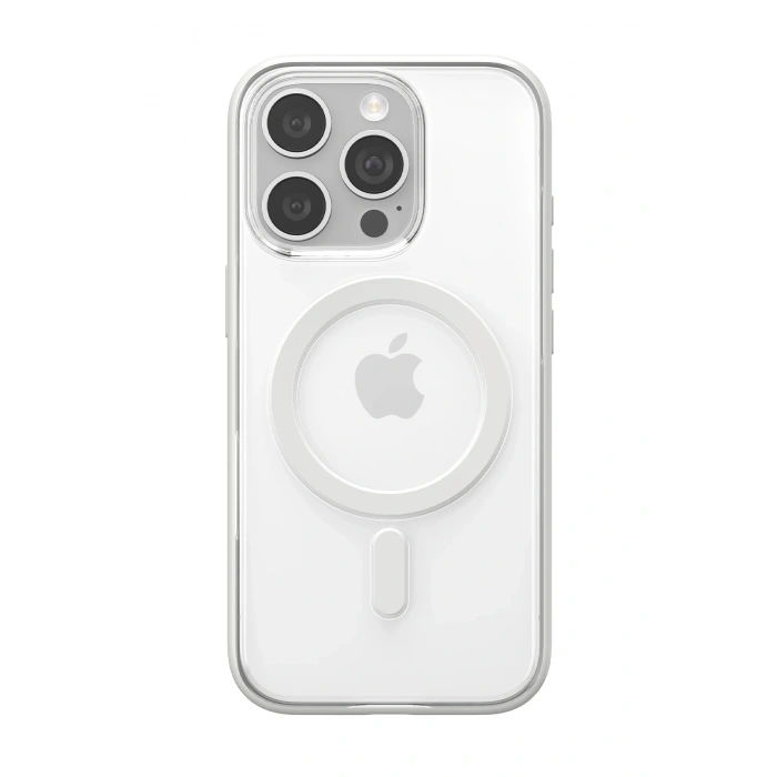 Mey İthalat®   iPhone 16 Pro Max Joly Magsafe Kapak - Beyaz