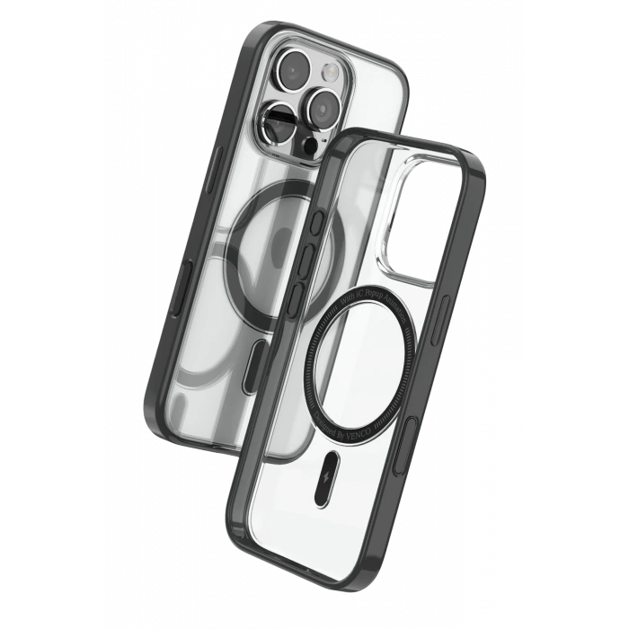 Mey İthalat®   iPhone 16 Pro Max Joly Magsafe Kapak - Siyah
