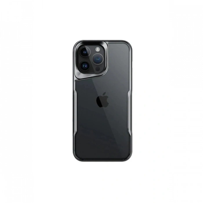 Mey İthalat®   iPhone 16 Pro Max Kılıf Boyi Silikon Kapak - Titan Gri
