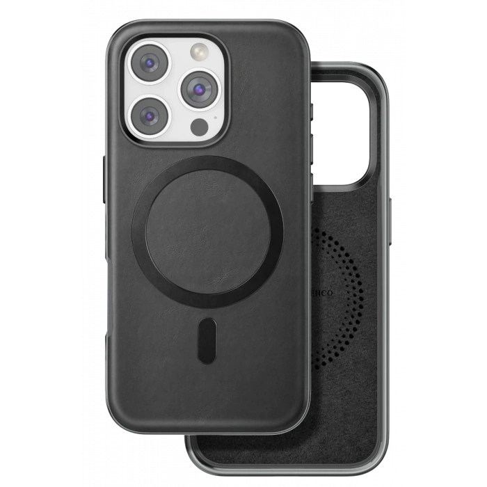 Mey İthalat®   iPhone 16 Pro Puskas Magsafe Kapak - Siyah