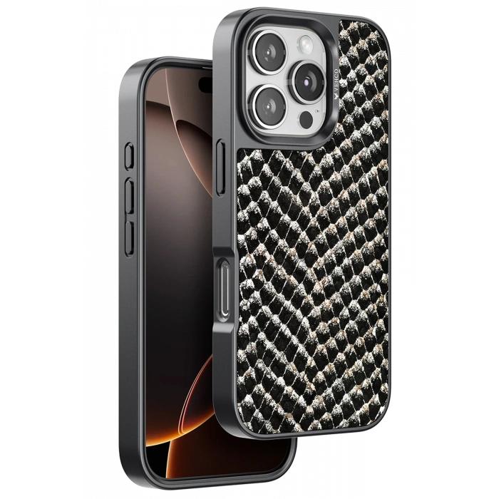 Mey İthalat®   iPhone 16 Pro Viper Kapak - Siyah