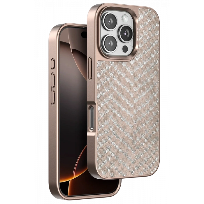 Mey İthalat®   iPhone 16 Pro Viper Kapak - Titan Gri