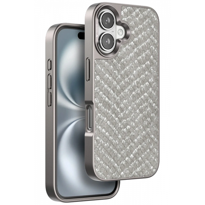 Mey İthalat®   iPhone 16 Viper Kapak - Titan Gri