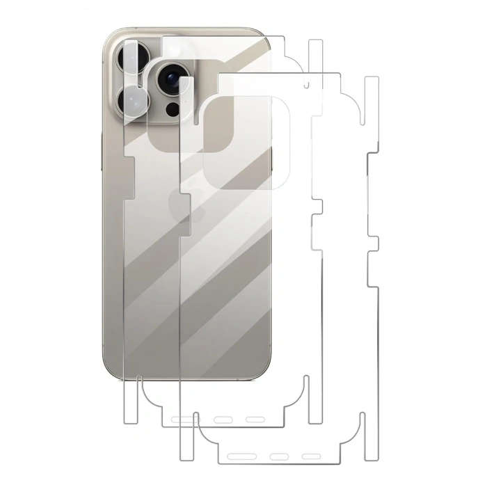 Mey İthalat®   iPhone 16E 360 Full Body Arka Koruyucu